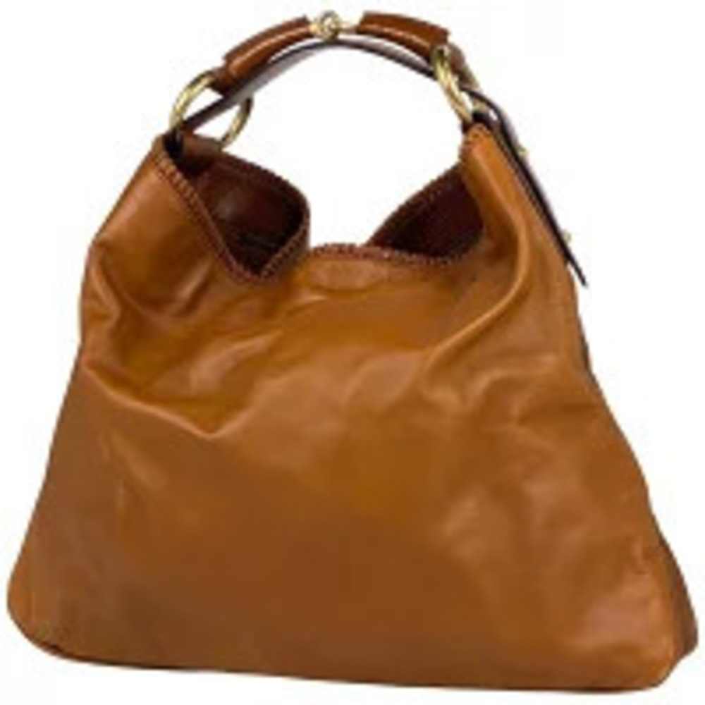 Gucci Horsebit Handbag Hobo Leather Brown - Picture 1 of 6
